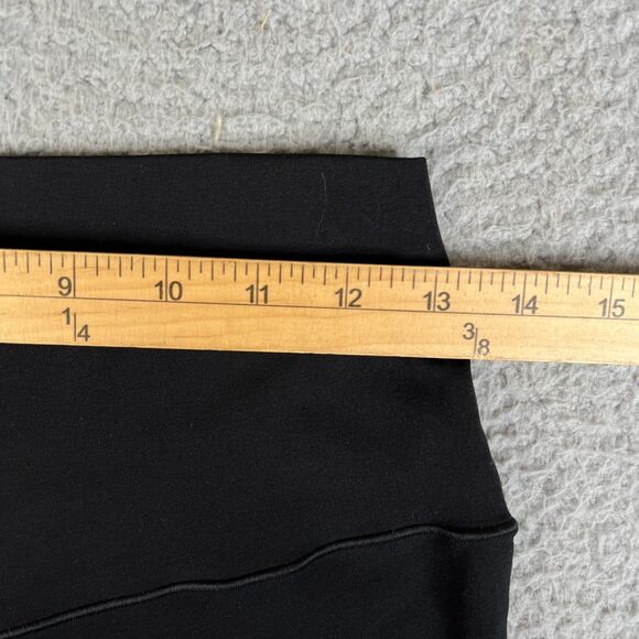 Offline Aerie Super Flare Leggings Womens XL Black High Rise  Fold Over 26 x 33 - Picture 10 of 12